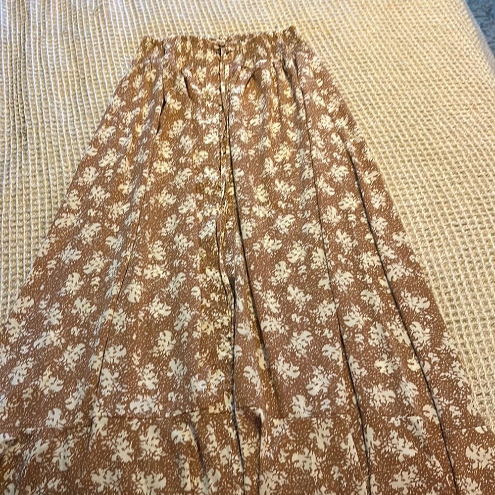 NWT Promesa Harvest Blooms Maxi Skirt